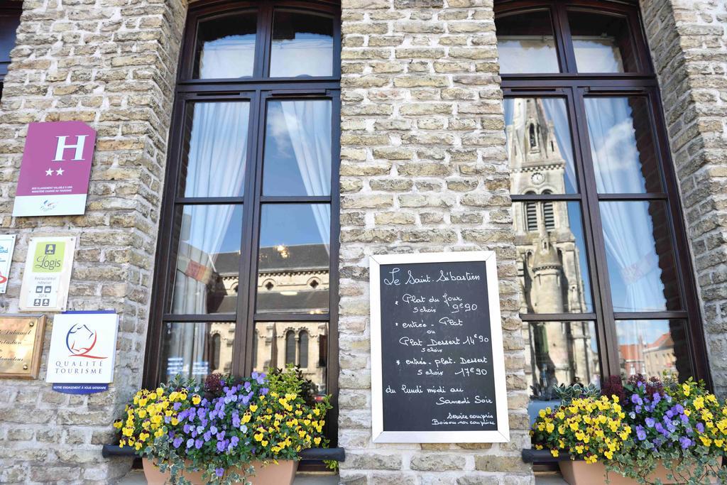 Hotel Le Saint Sebastien Blendecques Exterior foto